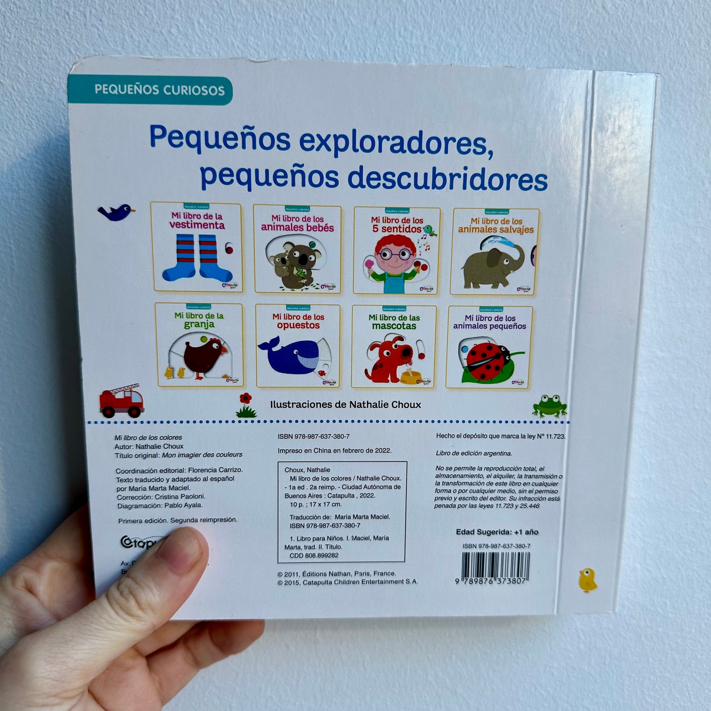 MI LIBRO DE COLORES-PEQUEÑOS CURIOSOS